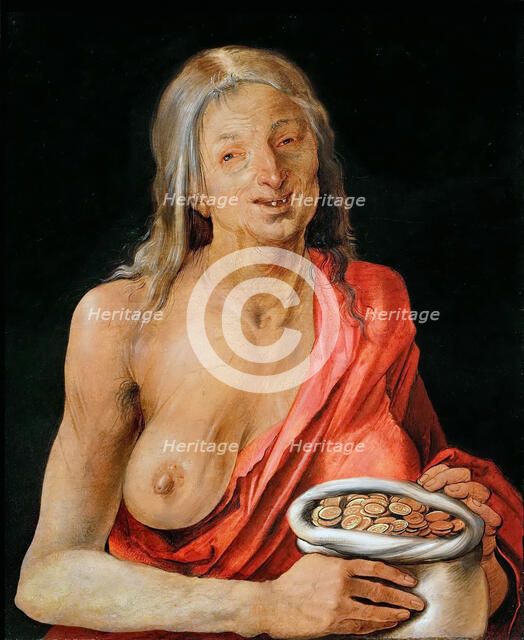 Allegory of Avarice, 1507. Creator: Dürer, Albrecht (1471-1528).