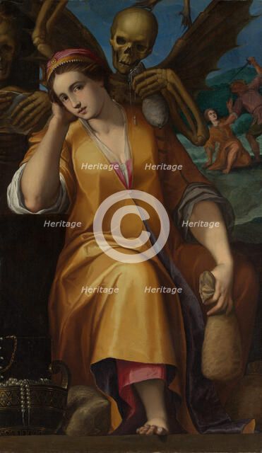 Allegory of Avarice. Creator: Jacopo Ligozzi.