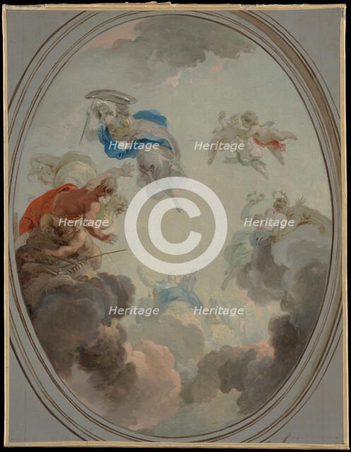 Allegory of Government: Wisdom Defeating Discord. Creator: Jacob de Wit.
