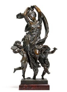 Allegory of Dance, . Creator: Carrier-Belleuse; Albert-Ernest (1824-1887)