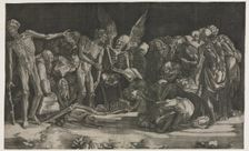 Allegory of Death and Fame, 1518. Creator: Agostino Musi (Italian, 1490-1540)