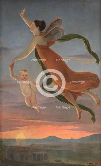 Allegory of Dusk, 1819. Creator: Jose de Madrazo.
