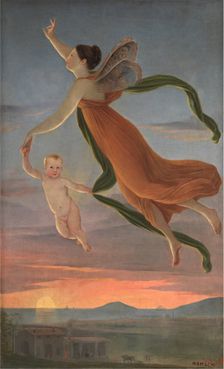 Allegory of Dusk, 1819. Creator: Jose de Madrazo