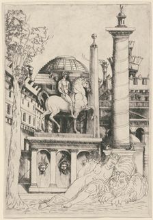 Allegory of Fortitude (?), c. 1515/1520. Creator: Master of 1515