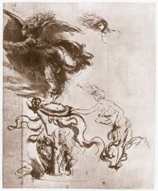 Allegory of Fortuna c1483. Artist: Leonardo da Vinci