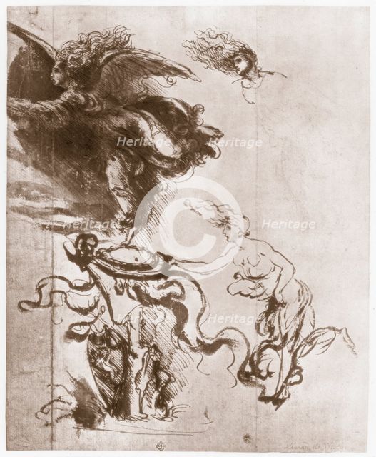 'Allegory of Fortuna', c1483. Artist: Leonardo da Vinci