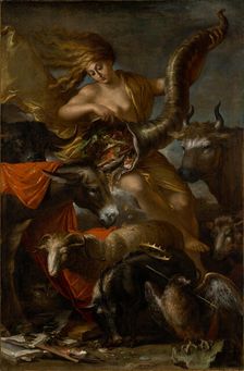 Allegory of Fortune, about 1658-1659. Creator: Salvator Rosa