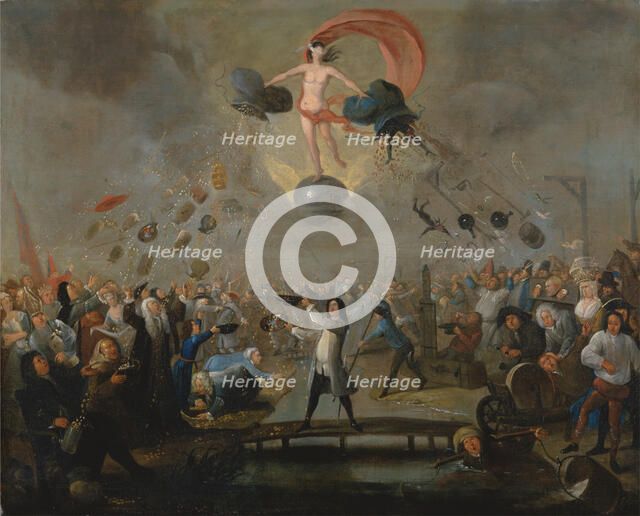 Allegory of Fortune, ca 1730. Artist: Nebot, Balthazar (active 1730-after 1765)