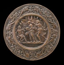 Allegory of Fortune: Man Holding Fortune by her Forelock, c. 1500. Creator: Unknown