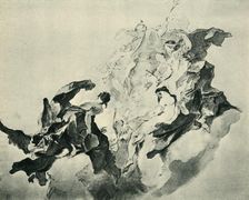 Allegory of Faith, Justice and Painting, 1758-1759, (1943). Creator: Franz Anton Maulbertsch