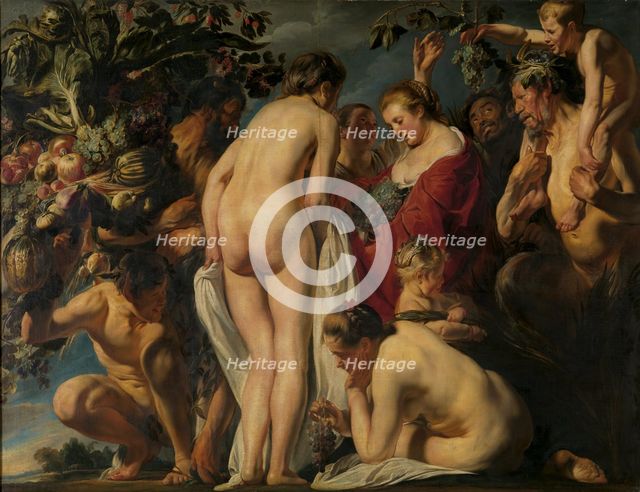 Allegory of Fertility, ca 1620-1625. Artist: Jordaens, Jacob (1593-1678)