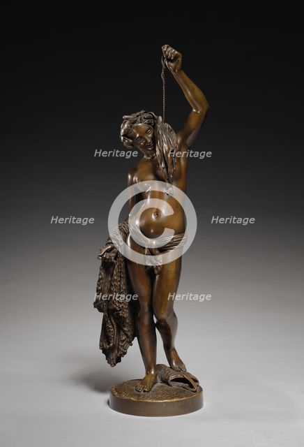 Allegory of Fishing, c. 1840. Creator: James Pradier (Swiss, 1790-1852).
