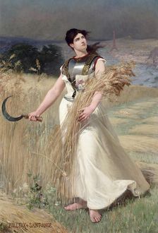 Allegory of France. Creator: Poilleux-Saint-Ange, Georges Louis (1855-1901)