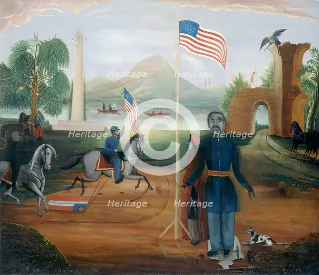Allegory of Freedom, 1863 or after. Creator: Unknown.