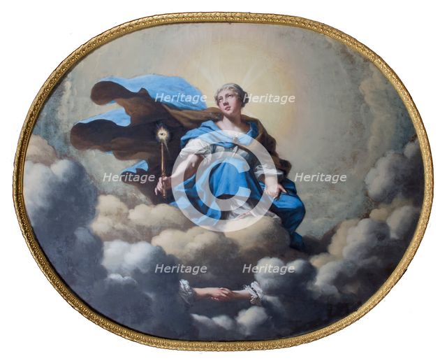 Allegory of King Karl X Gustaf's engagement, 1668. Creator: David Klocker Ehrenstrahl.
