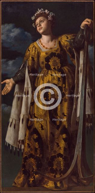 Allegory of Hope, c.between 1617 and 1618. Creator: Alessandro Turchi.