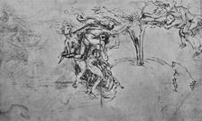 Allegory of Ingratitude and Envy c1480 (1945). Artist: Leonardo da Vinci