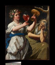 Allegory of Joy and Melancholy, 1628. Artist: Abraham Janssens