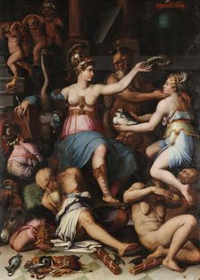Allegory of Justice, 1543. Creator: Vasari, Giorgio (1511-1574)