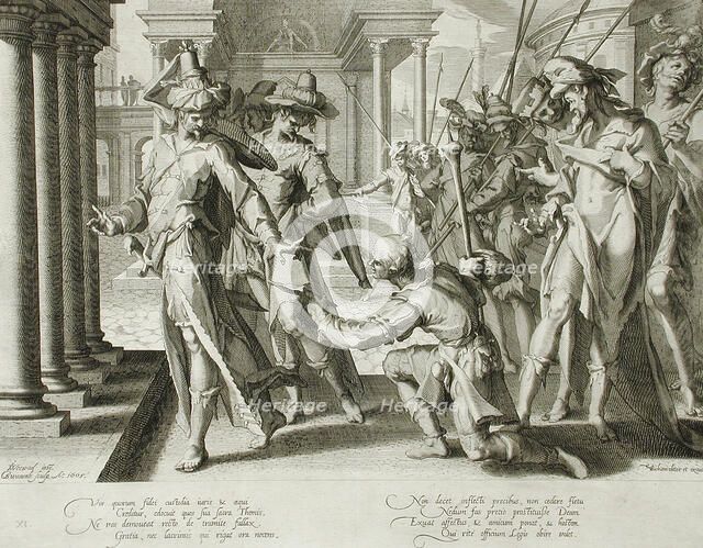 Allegory of Justice, 1605. Creator: Willem van Swanenburg.