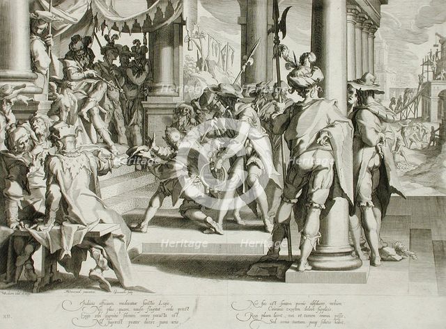 Allegory of Justice, 1607. Creator: Willem van Swanenburg.