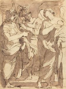 Allegory of Justice. Creator: Felice Giani