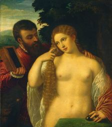 Allegory of Love, c. 1520/1540. Creator: Workshop of Titian