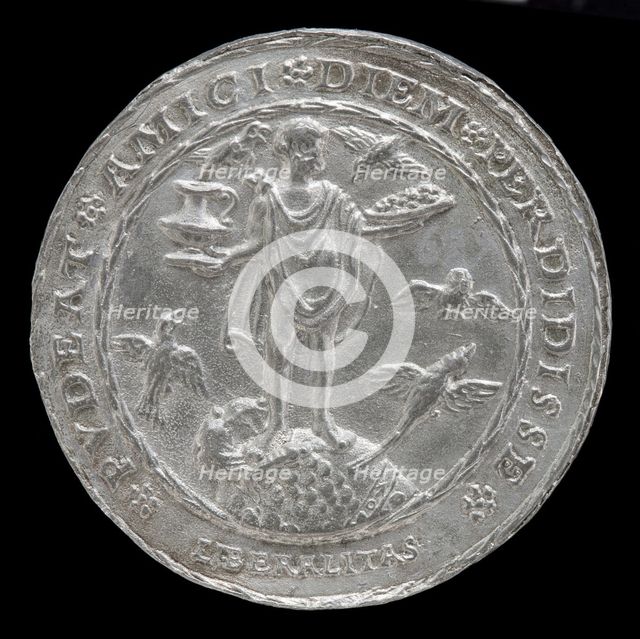 Allegory of Liberality [reverse]. Creator: Matthes Gebel.
