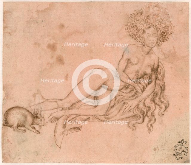 Allegory of Luxuria, ca 1426. Artist: Pisanello, Antonio (1395-1455)