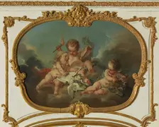Allegory of Lyric Poetry, 1753. Creator: Francois Boucher