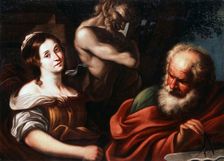 Allegory of Mathematics early 17th century. Artist: Bernardo Strozzi