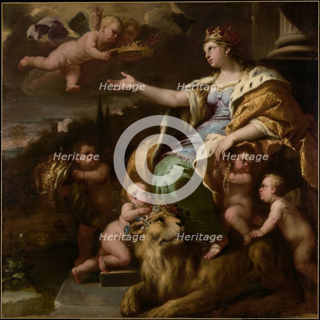 Allegory of Magnanimity, about 1670. Creator: Luca Giordano.