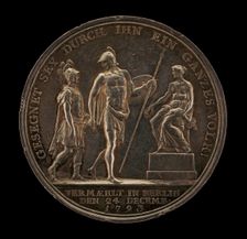 Allegory of Marriage [reverse], 1793. Creators: Daniel Friedrich Loos, Friedrich Wilhelm Loos