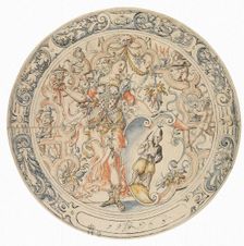 Allegory of Mining 1563. Creator: Amman, Jost (1539-1591)