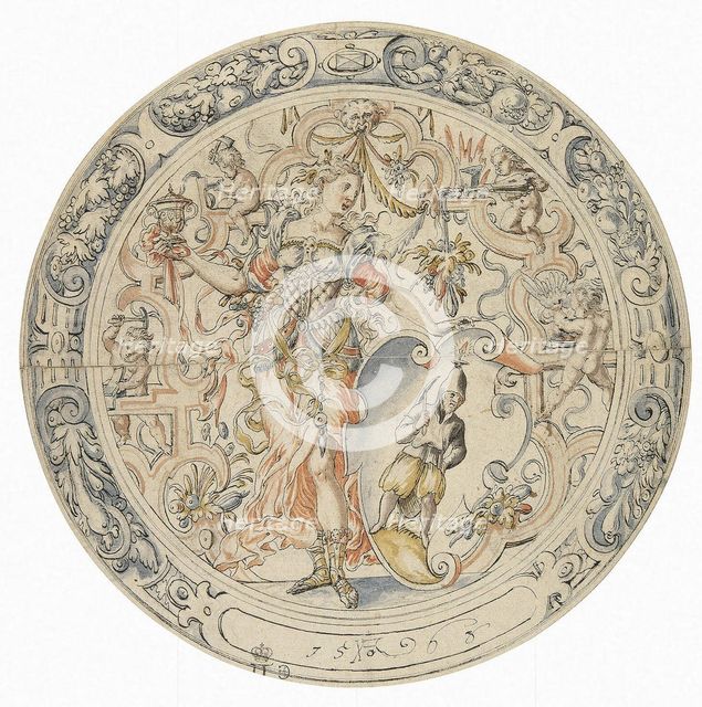 Allegory of Mining, 1563. Artist: Amman, Jost (1539-1591)