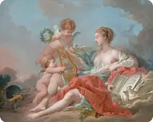 Allegory of Music, 1764. Creator: Francois Boucher