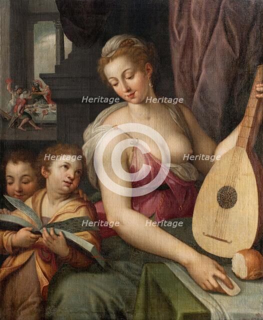 Allegory of Music, c1570.