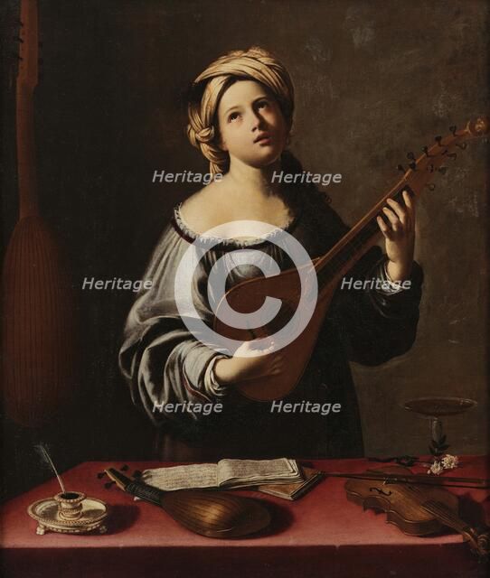 Allegory of Music, Early 17th century. Creator: Gramatica (Grammatica), Antiveduto (1571-1626).