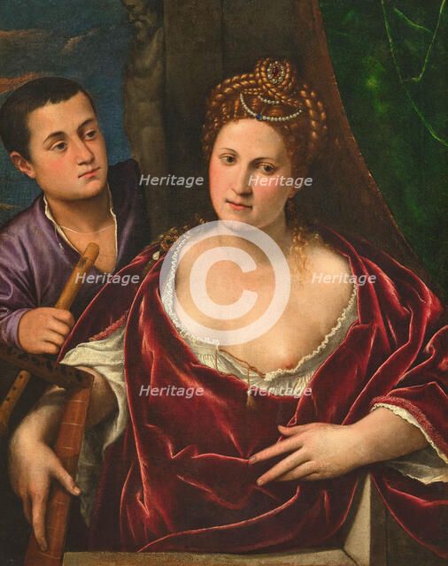 Allegory of music, First Half of 16th century. Creator: Licinio, Bernardino (ca. 1489-ca. 1565).