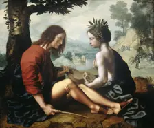 Allegory of Nature as the Mother of Art, 1540-1557. Creator: Jan Sanders van Hemessen