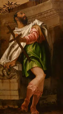 Allegory of Navigation with a Cross-Staff: Averroës, 1557. Creator: Paolo Veronese