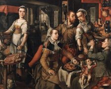 Allegory of Negligence (Allegory of Imprudence), 1563. Creator: Beuckelaer, Joachim (ca. 1533-1574)