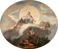 Allegory of Night, 1818. Creator: Zacarias Gonzalez Velazquez