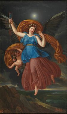 Allegory of Night, 1819. Creator: Juan Antonio Ribera y Fernández