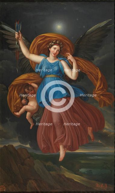 Allegory of Night, 1819. Creator: Juan Antonio Ribera y Fernández.