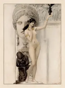 Allegory of Sculpture, 1889. Creator: Klimt; Gustav (1862-1918)