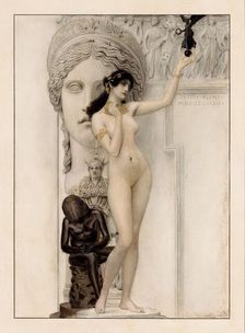 Allegory of Sculpture, 1889. Creator: Klimt; Gustav (1862-1918)