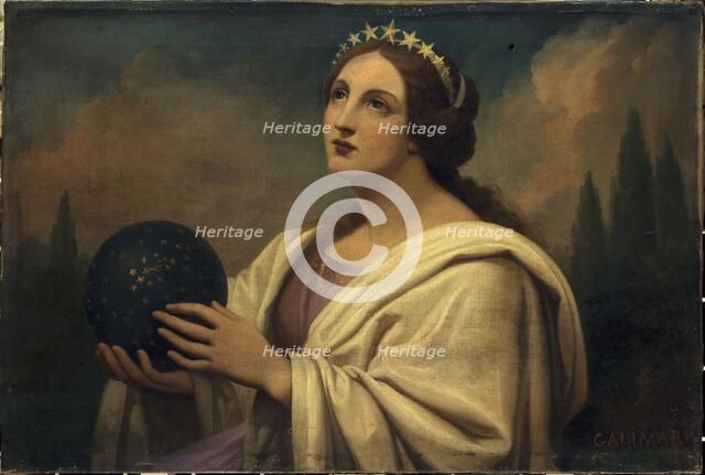 Allegory of Science or Astronomy, 1856. Creator: Nicolas Auguste Galimard.