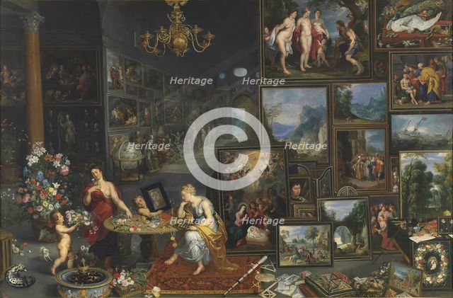 Allegory of Sight and Smell, 2nd half of 16th century. Creators: Jan Brueghel the Elder, Jan Brueghel the Younger.