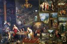 Allegory of Sight and Smell c1590-1625. Artist: Jan Brueghel the Elder